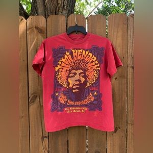 Vintage Jimi Hendrix mens tee size Large.